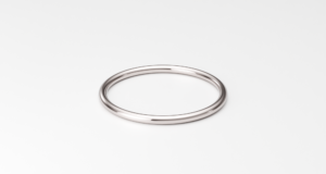 Link to buy a 1.25mm ultra thin full-round white gold ring band on Etsy