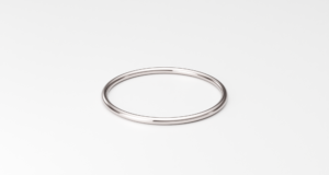 Link to buy a 1mm ultra thin full-round white gold ring band on Etsy