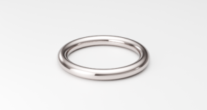 Link to buy a 2.5mm full-round white gold ring band on Etsy